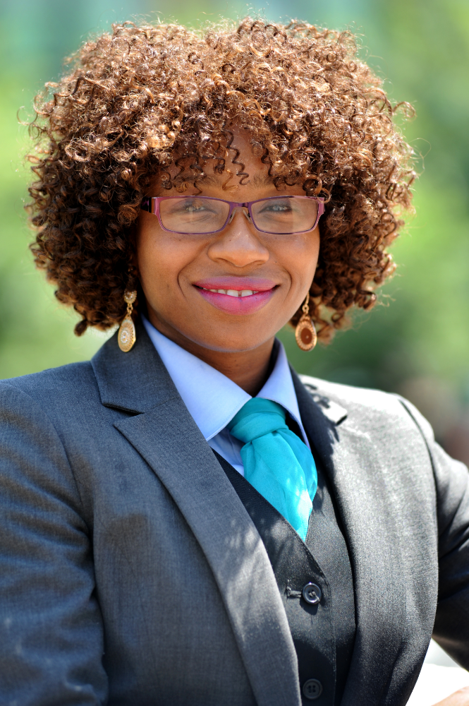 Portrait of Nonprofit Works Keynote Speaker, Dr. S. Atyia Martin.