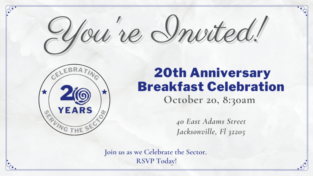 Invite for 20th Breakfast