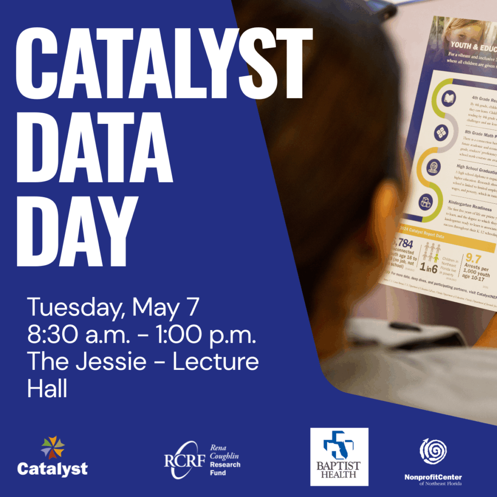 Blue Modern International Volunteer Day Banner Landscape (4 x 4 in)